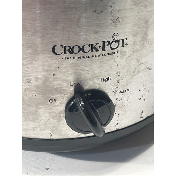 Crock Pot Model SCR450-S-BR Replacement Base Heating Element Slow Cooker Works - Picture 2 of 7